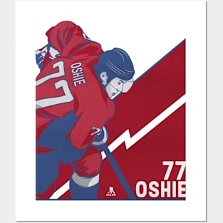 T.J. Oshie Washington Angle Posters and Art